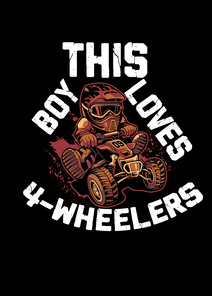 Quad Riding This Boy Loves
