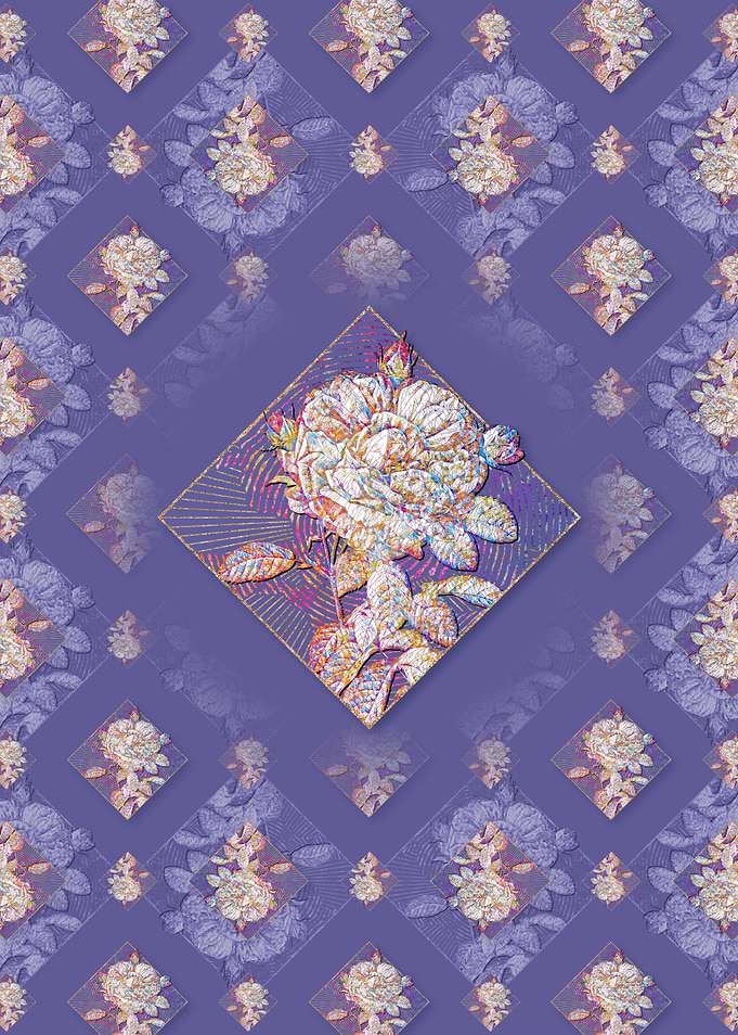 Giant French Rose Pattern