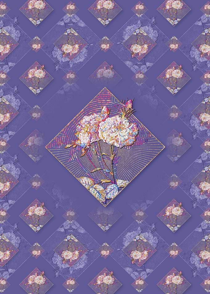 Damask Rose 3 Pattern
