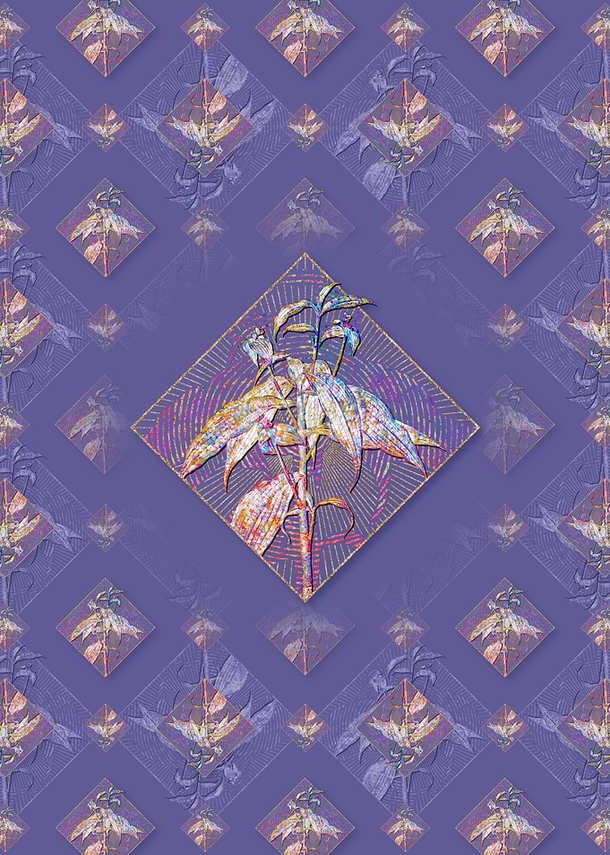 Commelina Zanonia Pattern