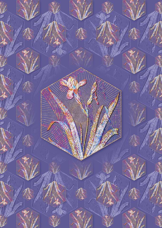 Hungarian Iris Pattern