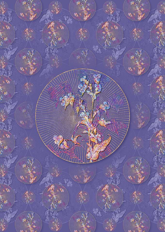 Commelina Tuberosa Pattern
