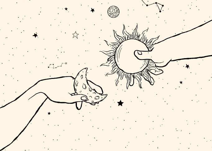 Celestial Creation Of Adam