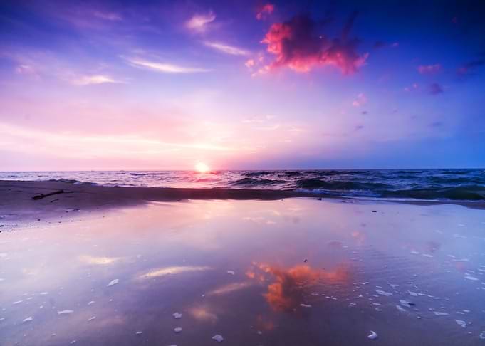Sunset at the Beach