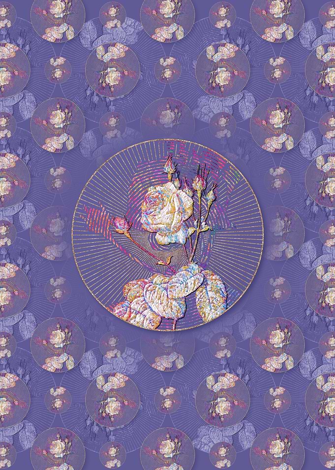 Cabbage Rose Pattern