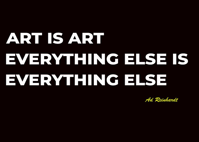 ART IS ART