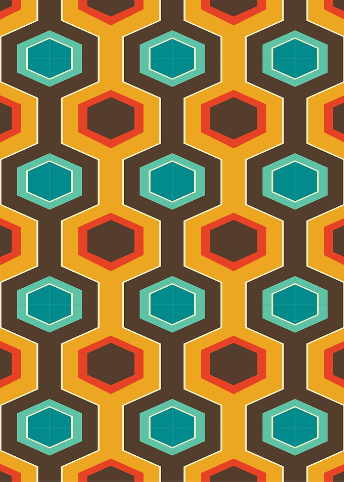 Modern Retro Pattern 05