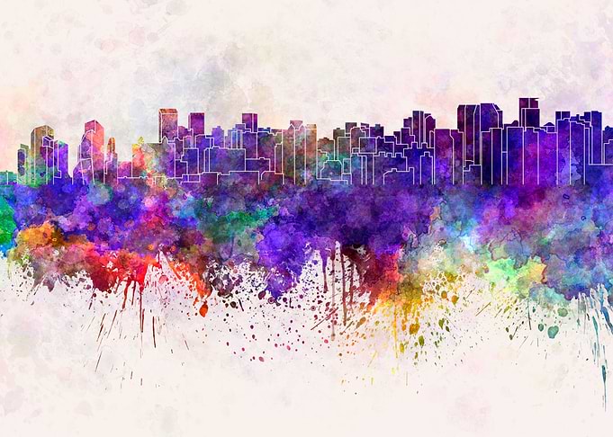 Chengdu skyline