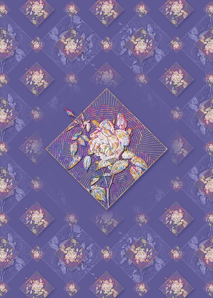 Fragrant Rosebush Pattern