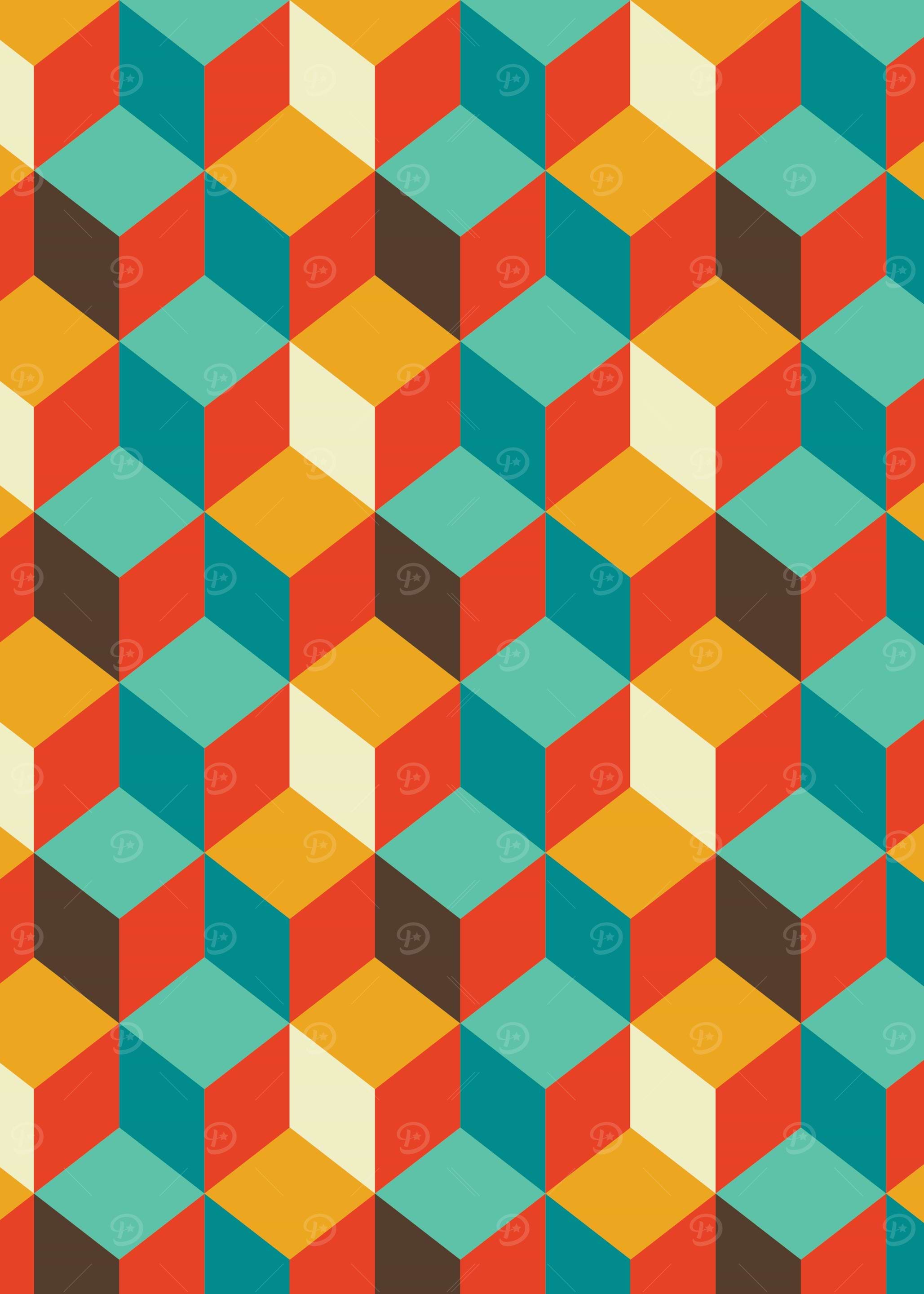 Modern Retro Pattern 12