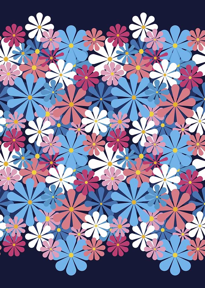 Simple Flowers Pattern