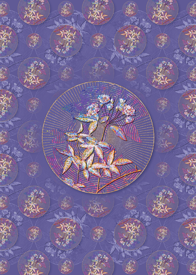 Lady Banks Rose Pattern