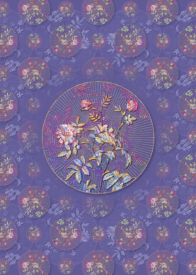 Cinnamon Rose Pattern