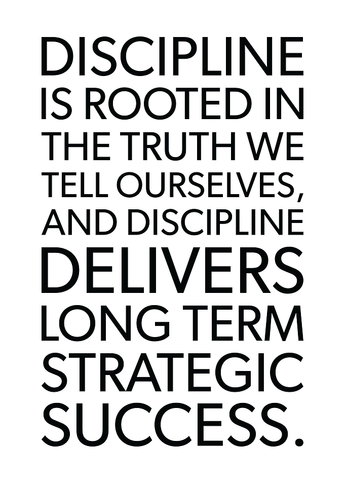 Discipline and Success