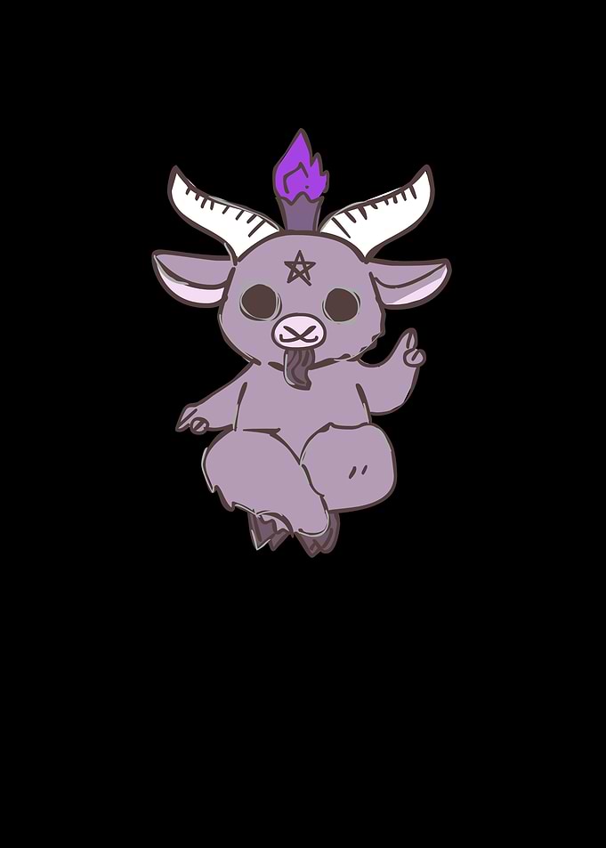 Satanic Goat Kawaii
