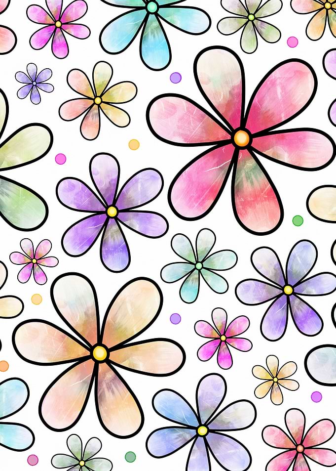 Doodle Daisy Flower 11