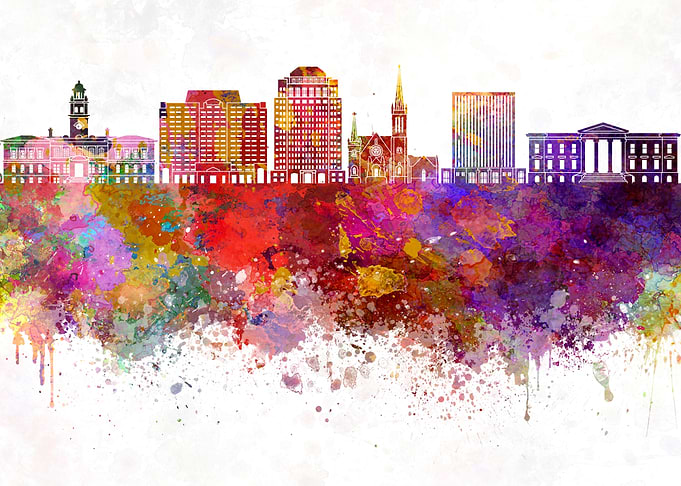 Colorado Springs skyline