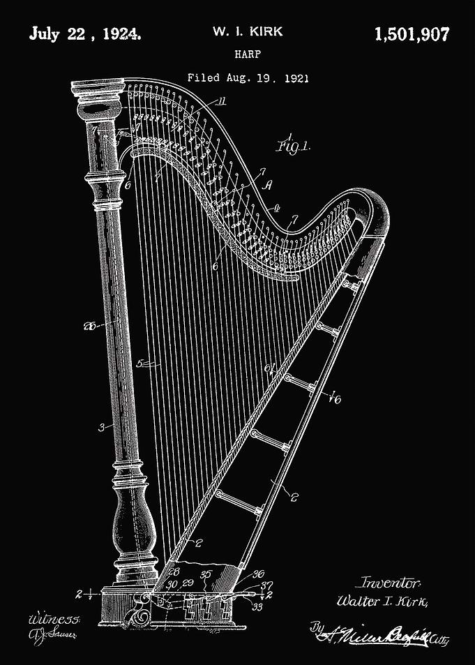 Harp patent