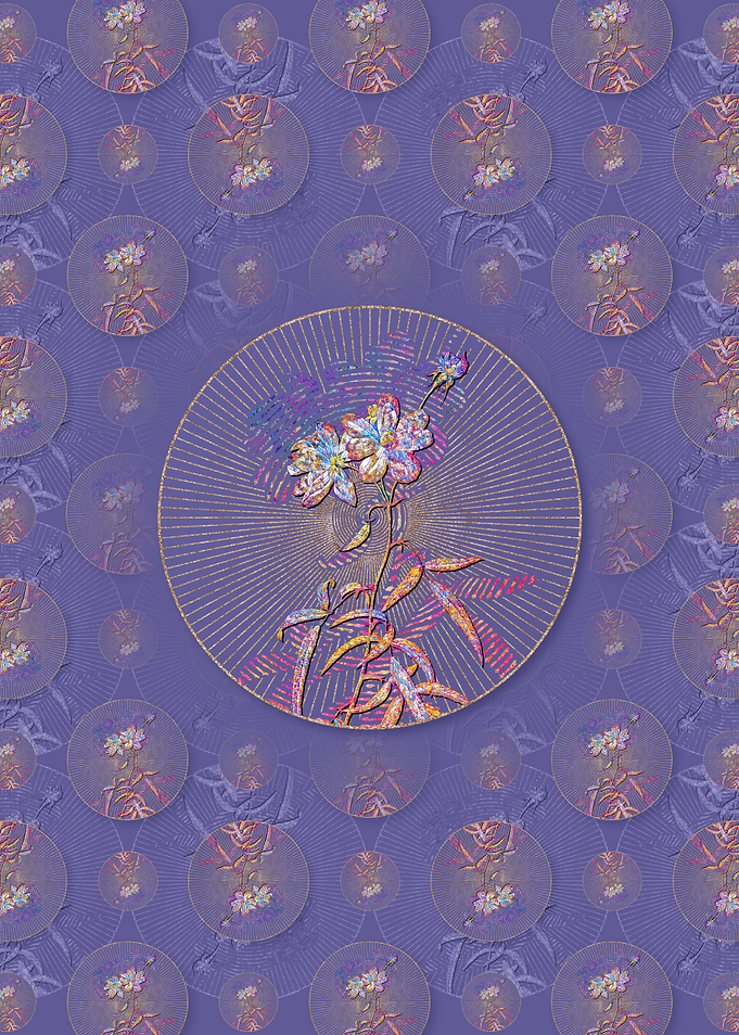 Peach Leaved Rose Pattern