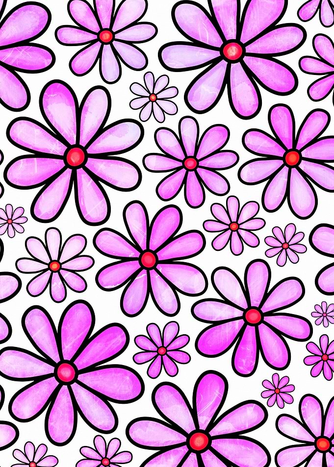 Doodle Daisy Flower 16