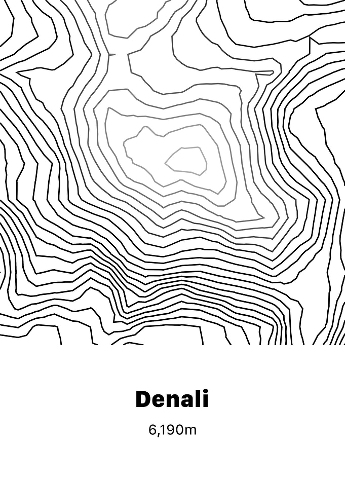 Denali Mountain Elevation