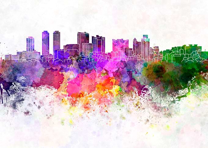 Colombo skyline