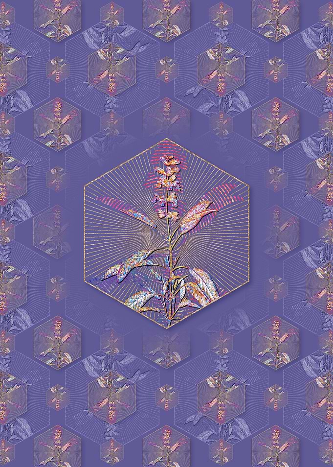 Sage Plant Pattern