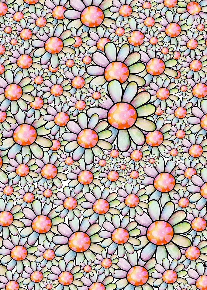 Doodle Daisy Flower 01