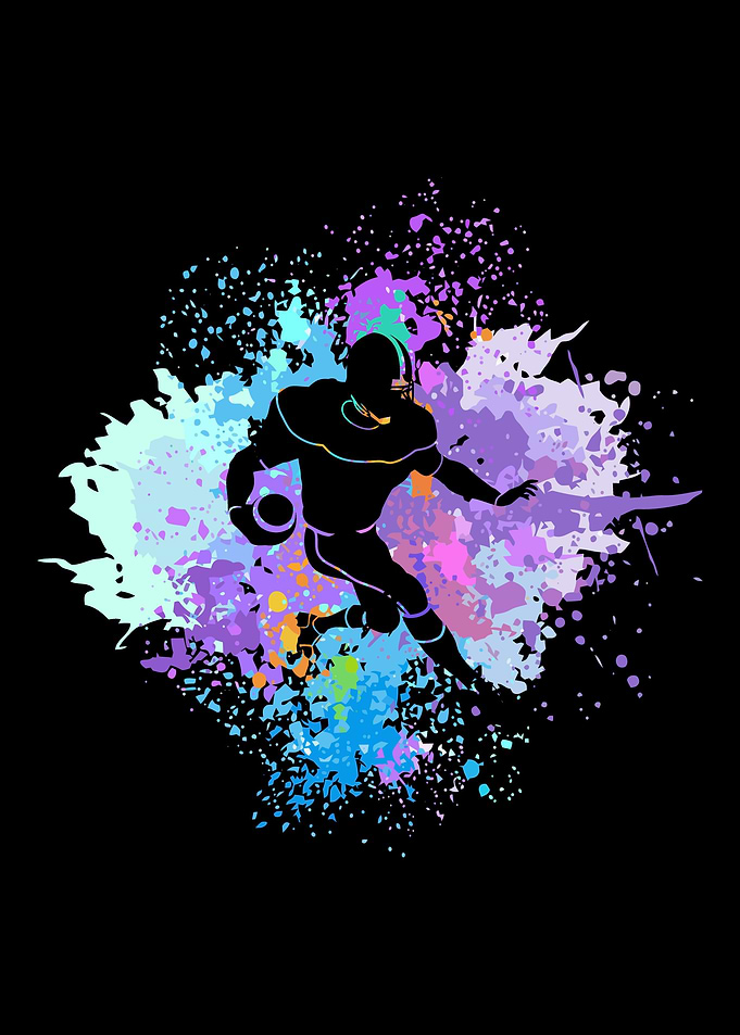 American Football Colorful