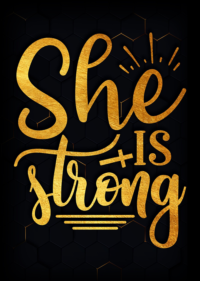 She is strong
