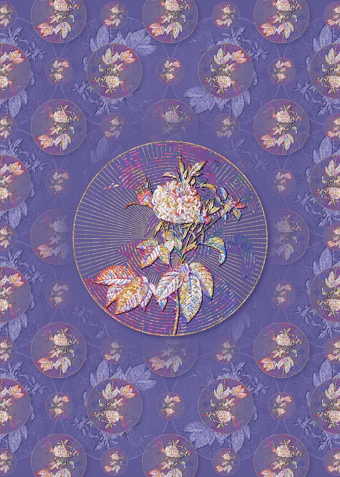 Pink Agatha Rose Pattern
