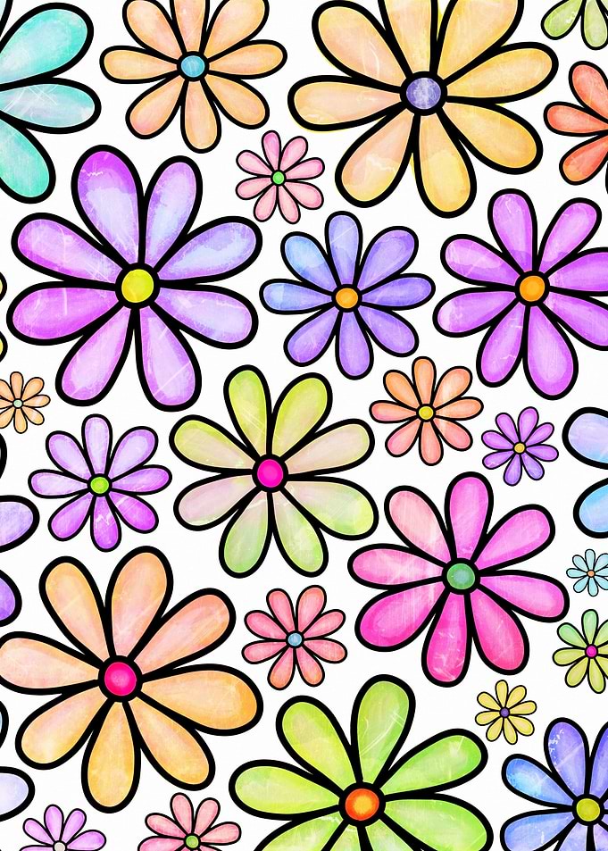 Doodle Daisy Flower 17