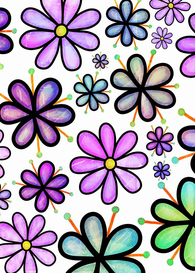 Doodle Daisy Flower 19