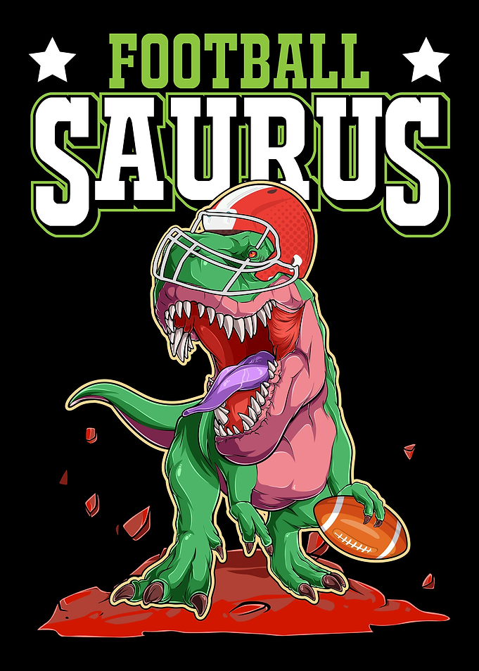 American Football Dino
