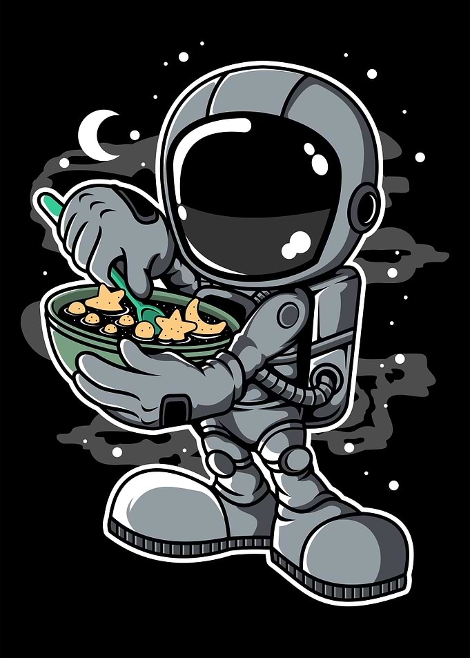 ASTRONAUT STAR FLAKES