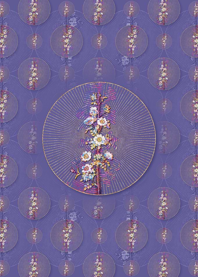 Scotch Rose Bloom Pattern