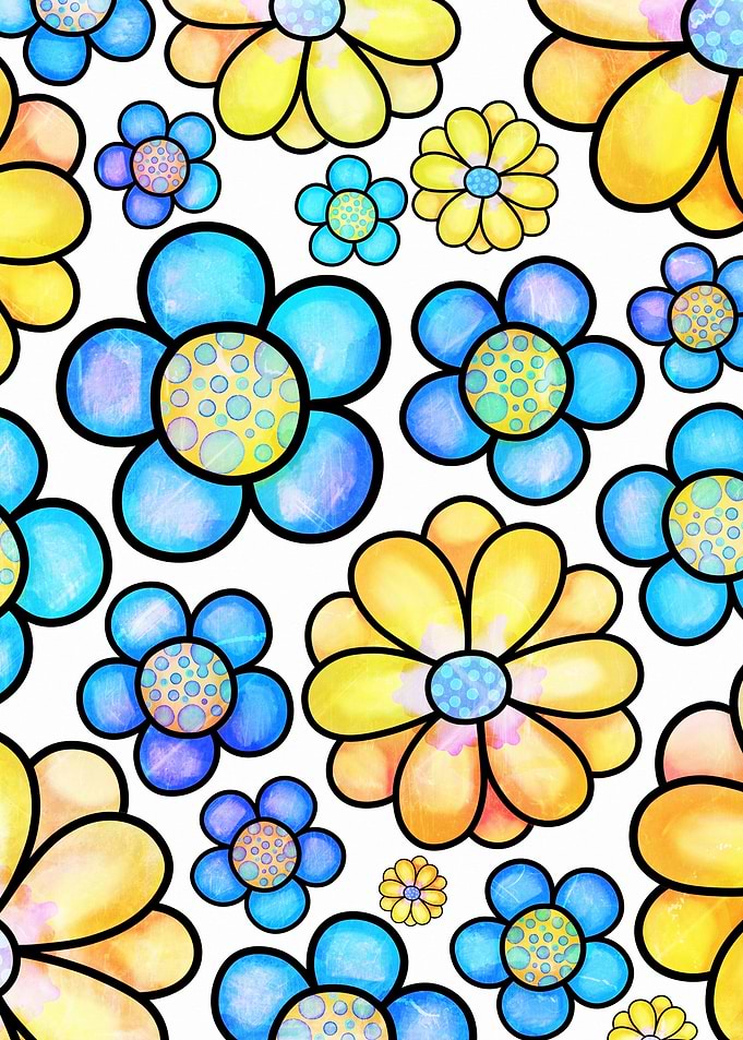 Doodle Daisy Flower 22