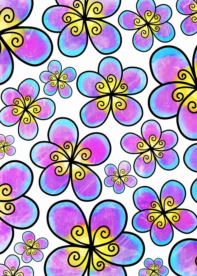 Doodle Daisy Flower 23