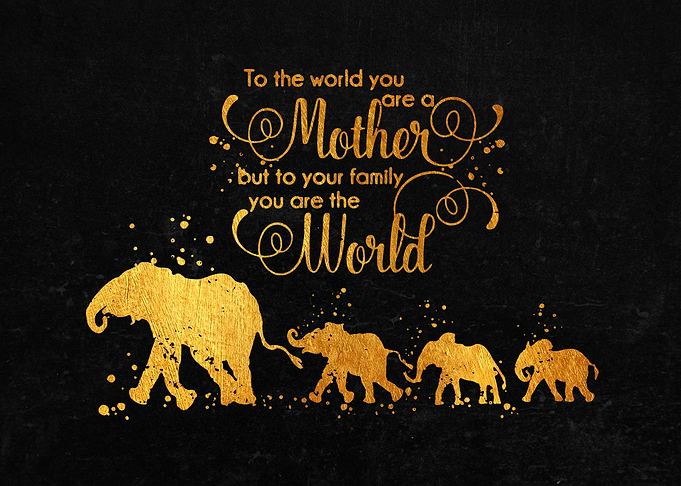 Mom and 3 Baby