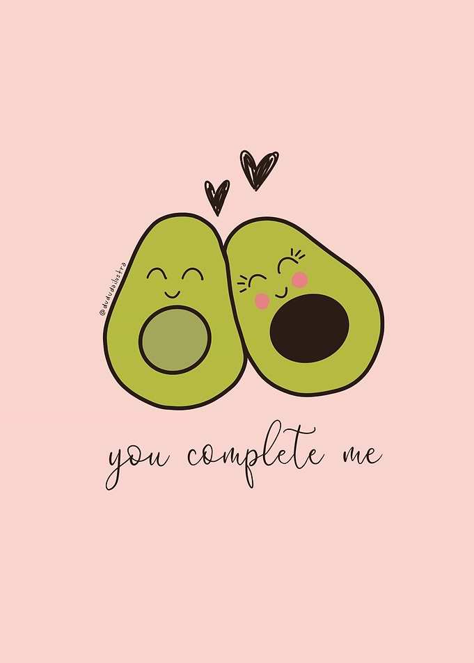 You complete me