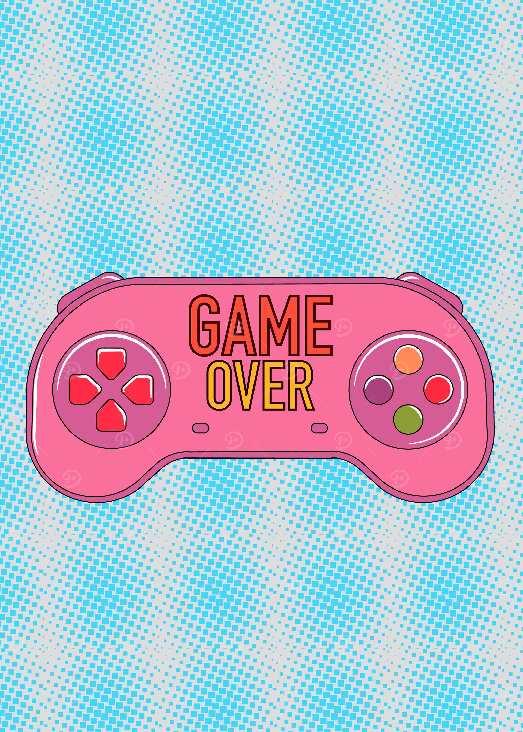 Game over girl