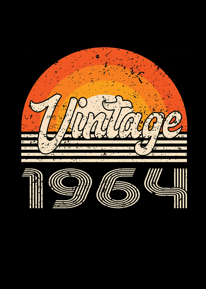 Vintage 1964 Birthday