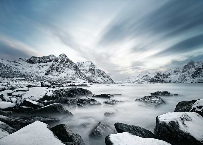 Winter coast