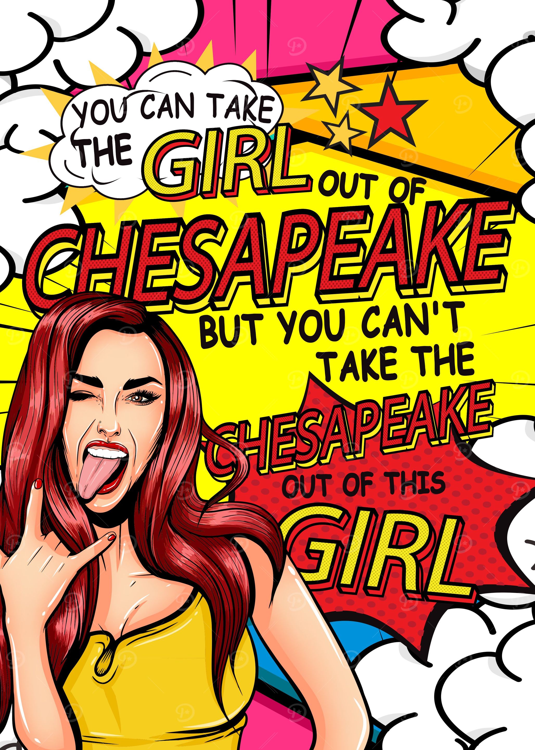 Comic Girl Chesapeake