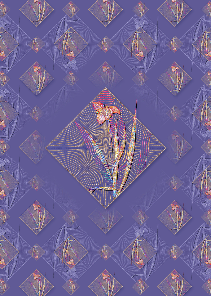 Tiger Flower Pattern