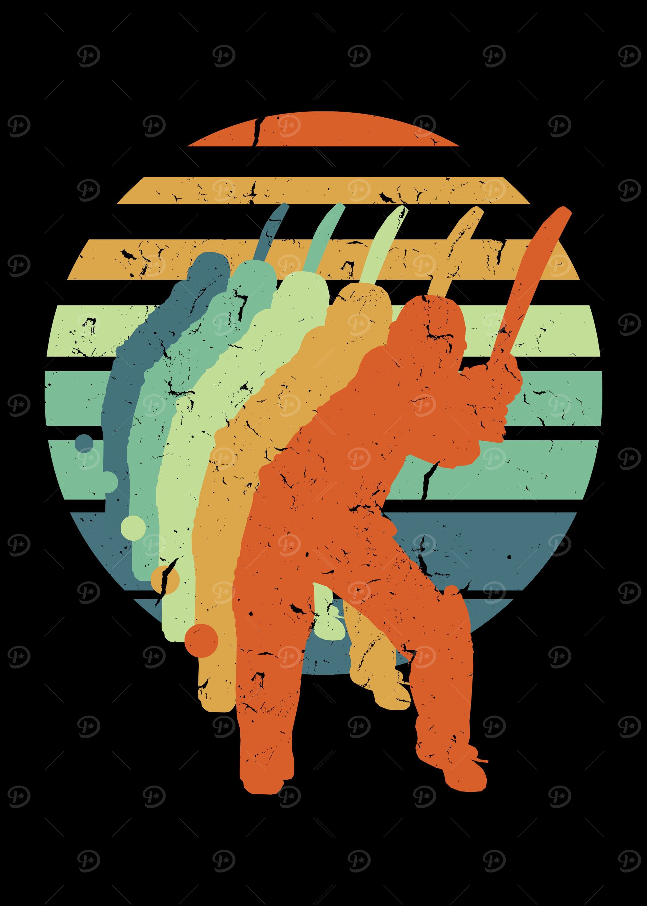 Cricket Retro Vintage