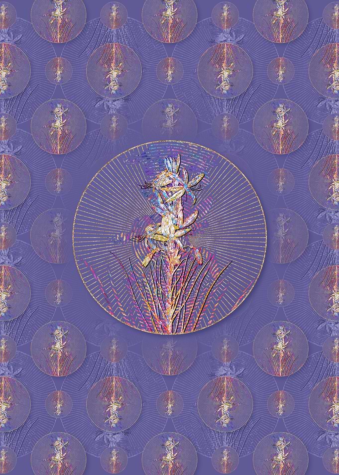 Yellow Asphodel 2 Pattern