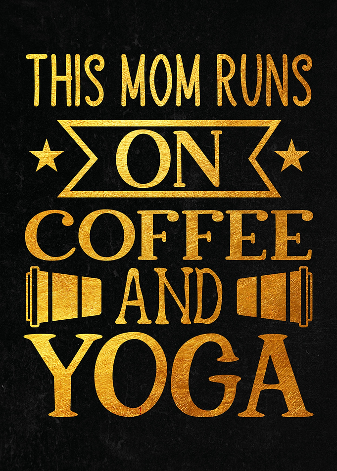 This mom runs on coffee