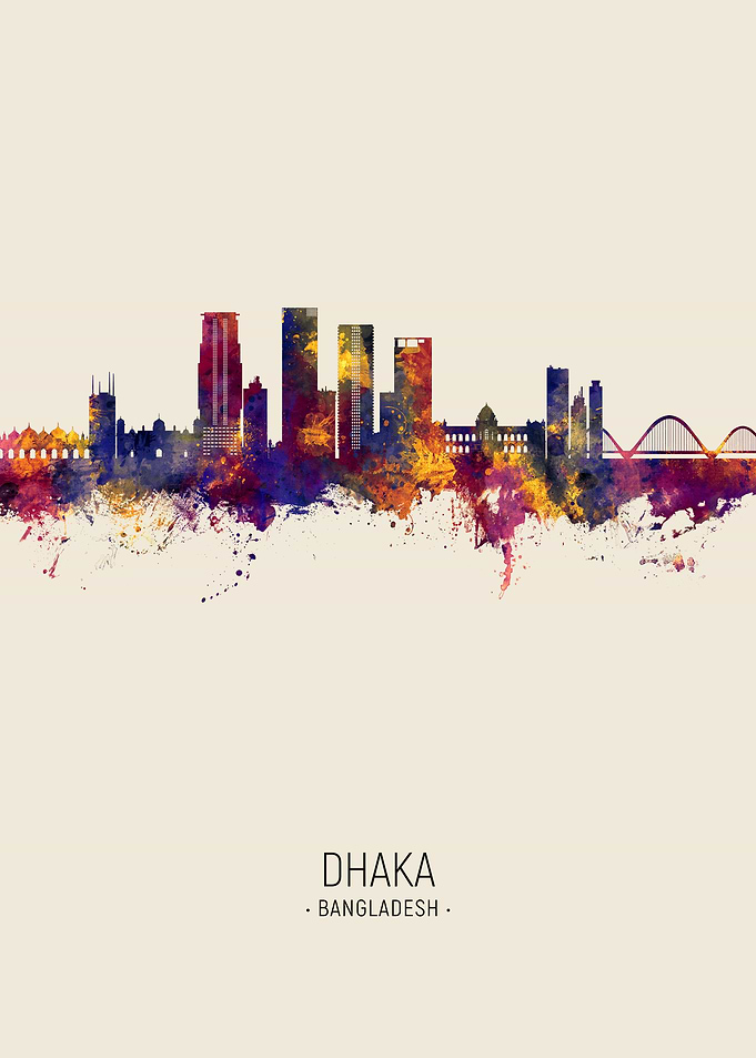 Dhaka Skyline Bangladesh