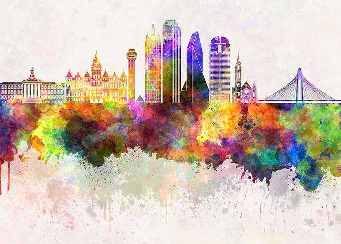 Dallas skyline